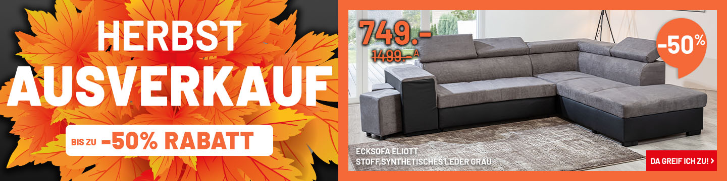 Herbst Ausverkauf