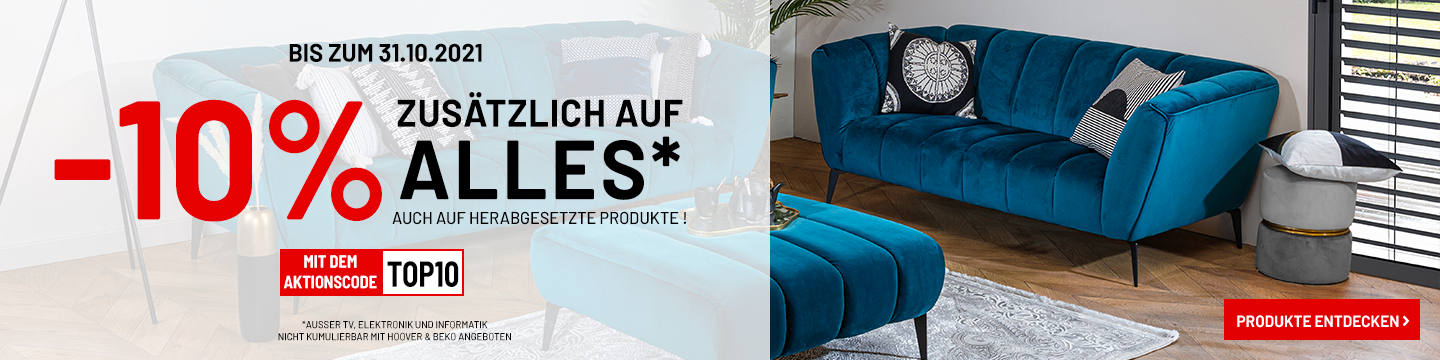 -10% zusätzlich auf ALLES